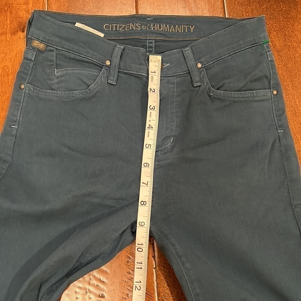 Citizens of Humanity Teal Blue Skinny Jeans 26 - Picture 10 of 12